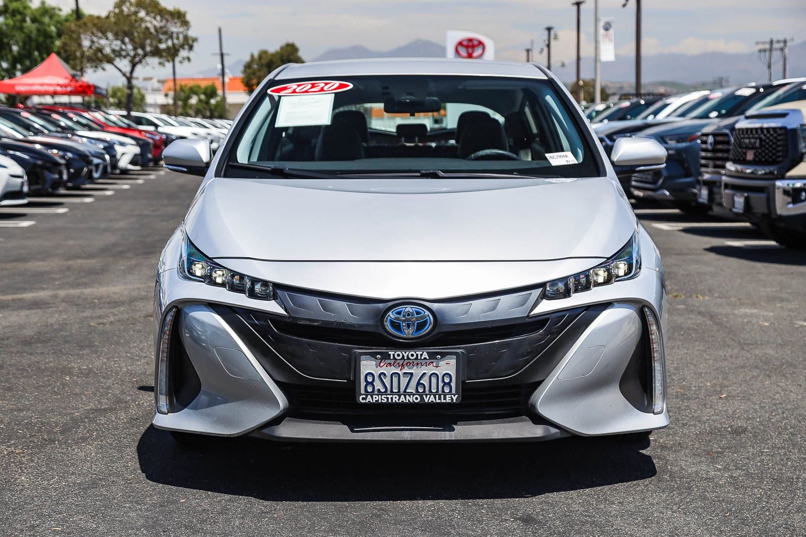 Used 2020 Toyota Prius Prime XLE with VIN JTDKARFPXL3162574 for sale in San Juan Capistrano, CA