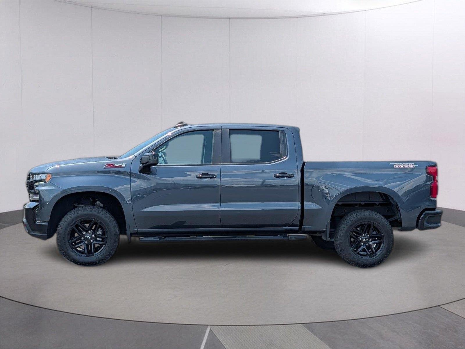 Used 2022 SHADOW GRAY METALLIC Chevrolet LT Trail Boss image 2