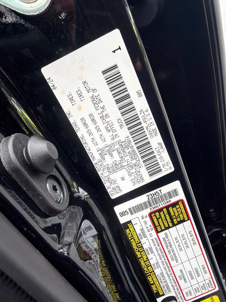 Used 2024 Black Toyota Limited image 32