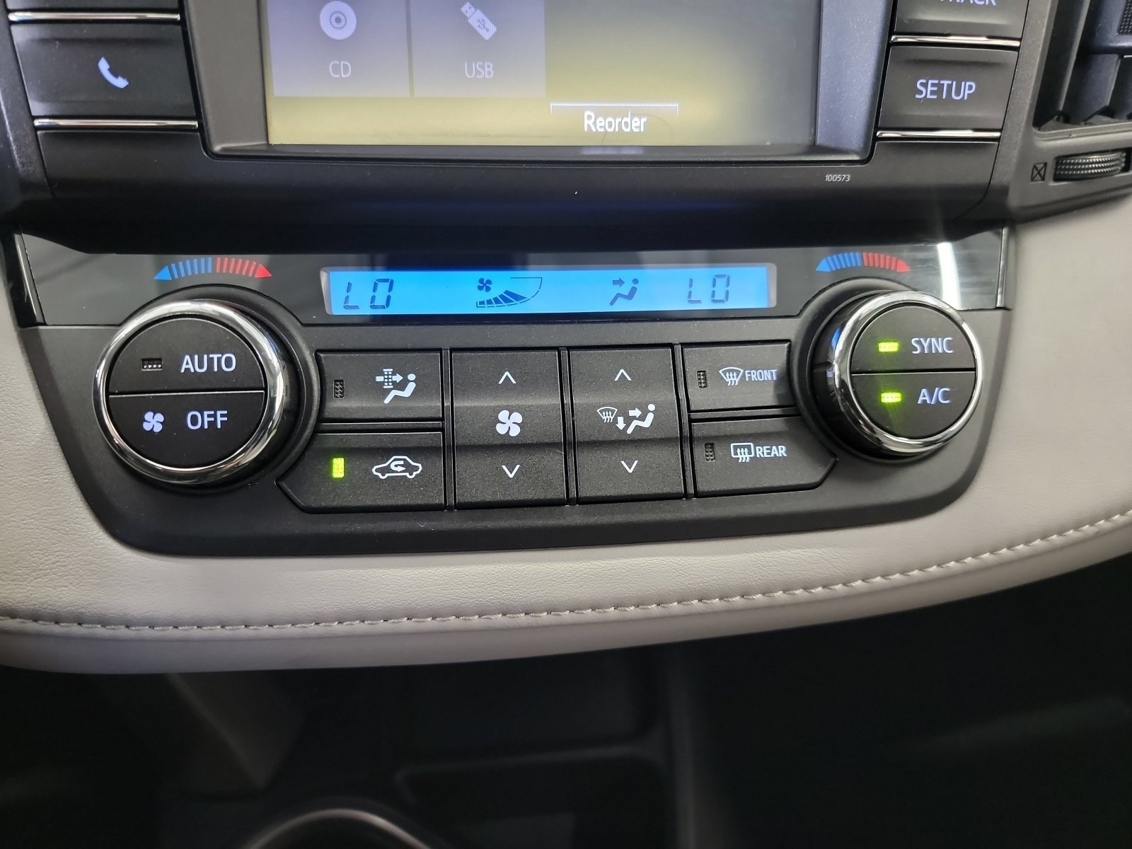 Used 2018 Electric Storm Blue Toyota XLE image 20