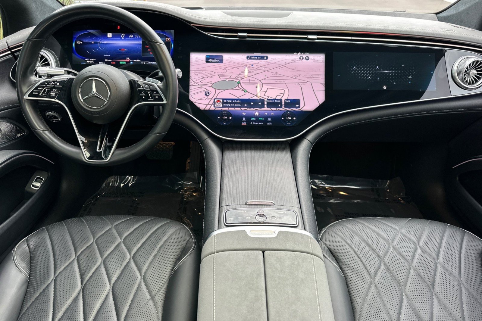 Used 2022 SELENITE GREY MAGNO Mercedes-Benz EQS 580 image 6
