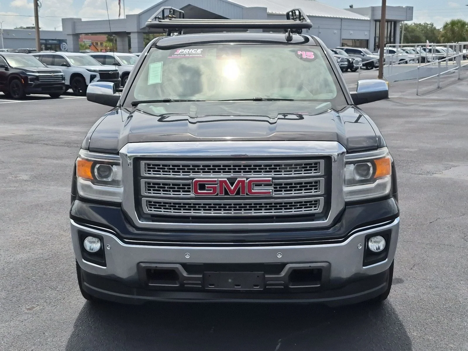 Used 2015 Onyx Black GMC SLT image 2