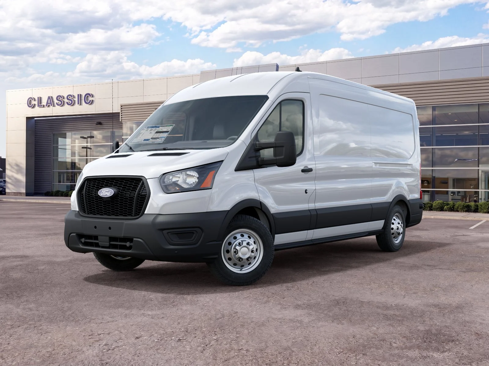 New 2027 Oxford White Ford Cargo Van image 14
