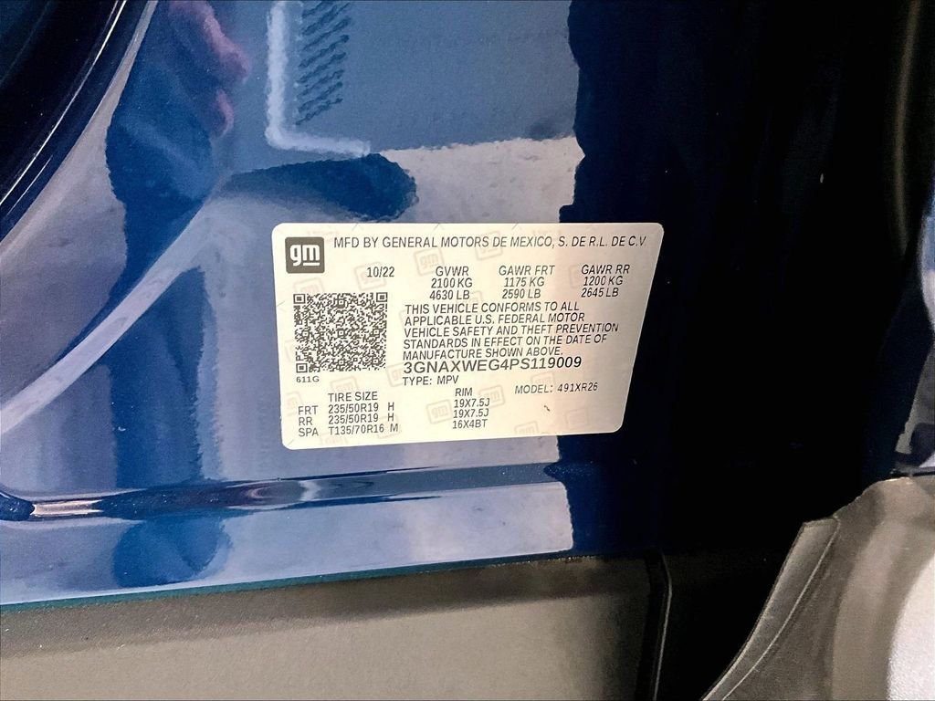 Used 2023 Blue Chevrolet RS image 37