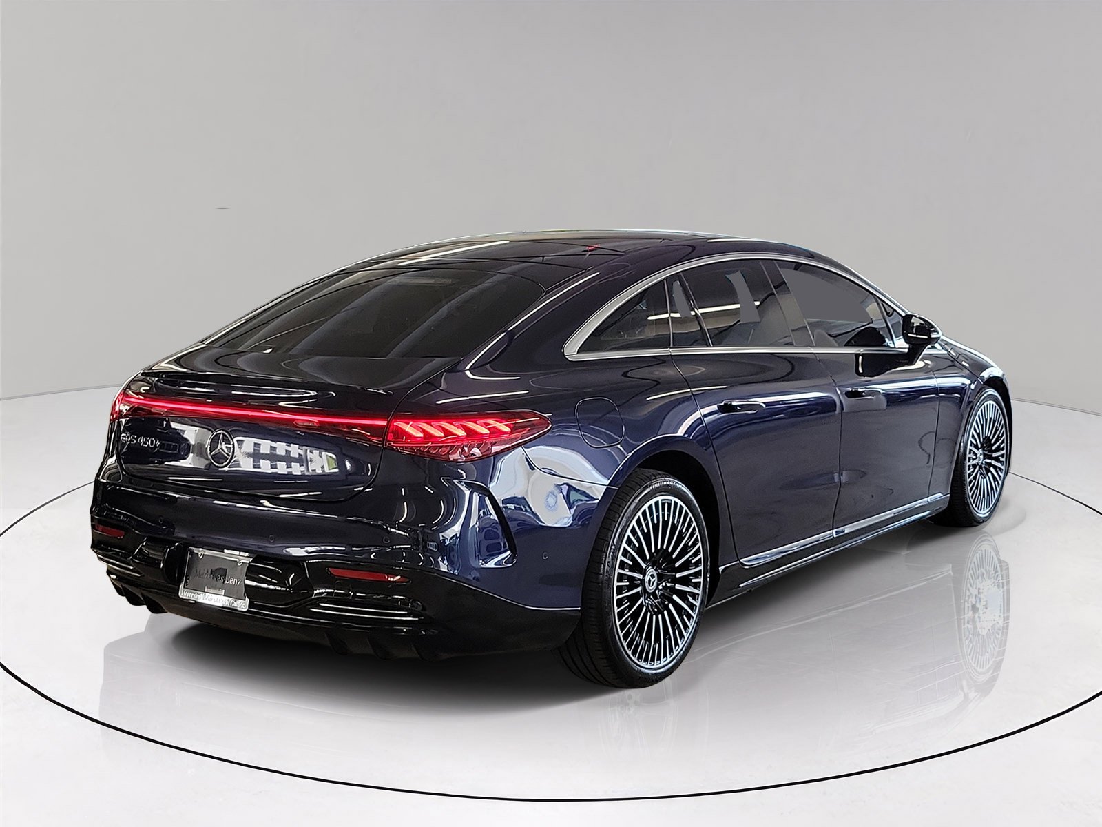 Certified Used 2022 Nautical Blue Mercedes-Benz EQS 450+ image 6