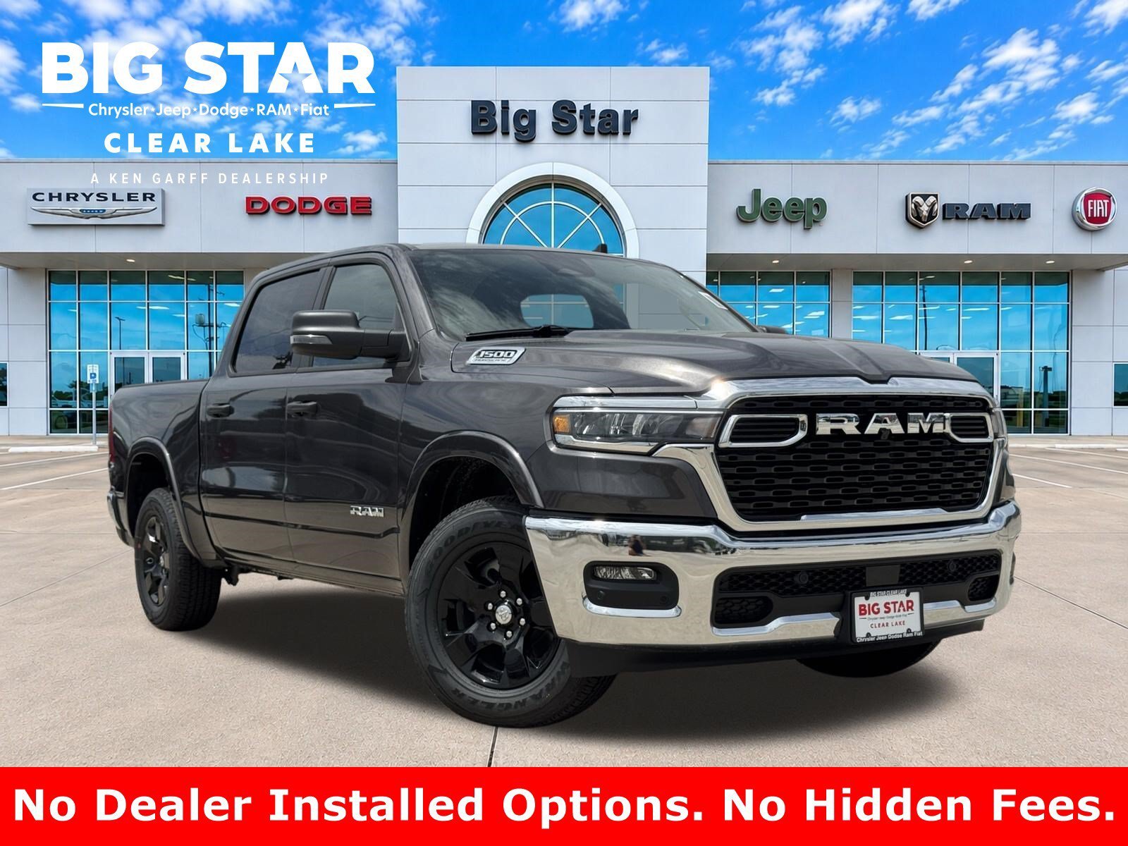 New 2026 Granite Crystal Metallic Clear-Coat Exterior Paint RAM Big Horn image 1