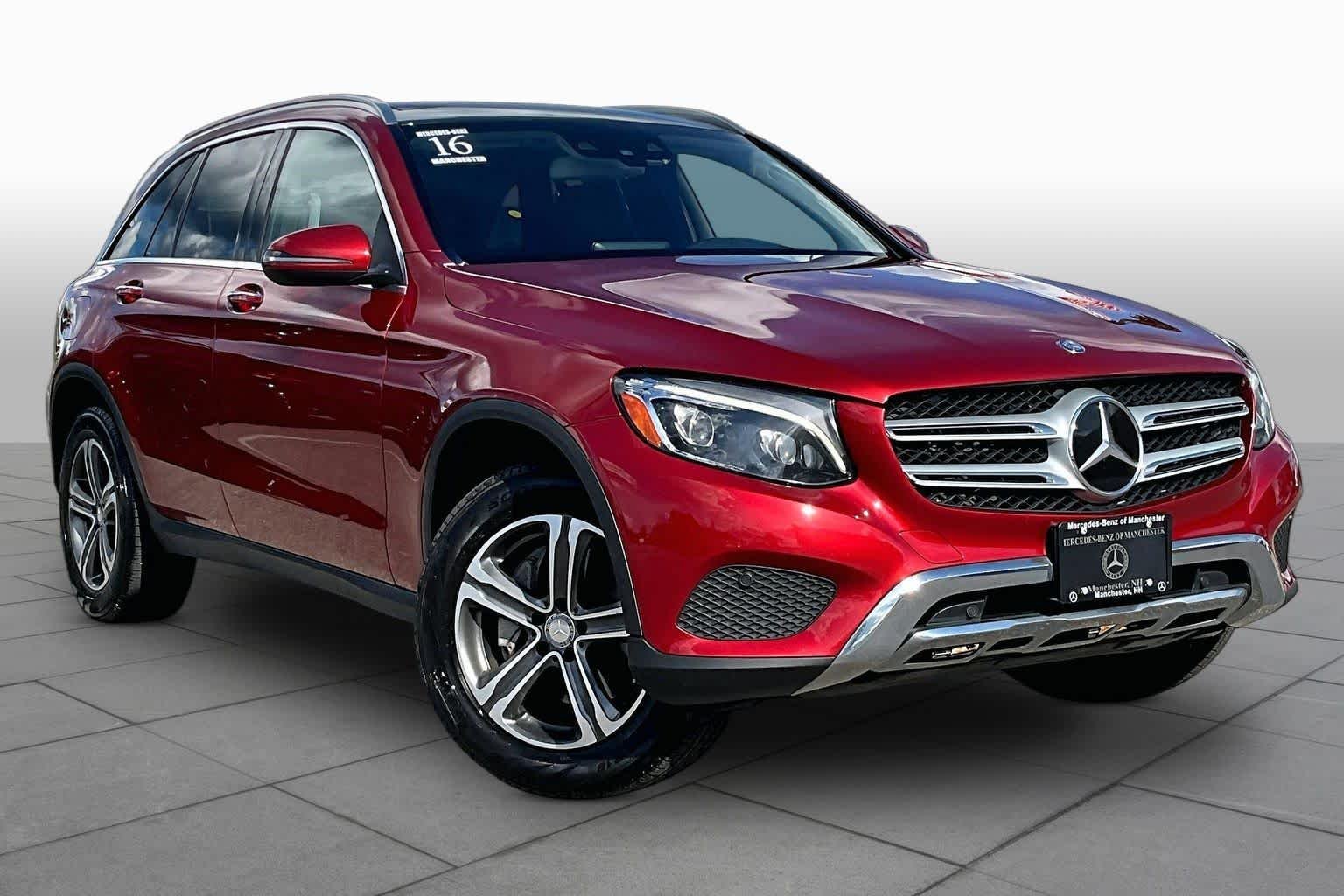 Used 2016 designo Cardinal Red Metallic Mercedes-Benz GLC 300 image 3