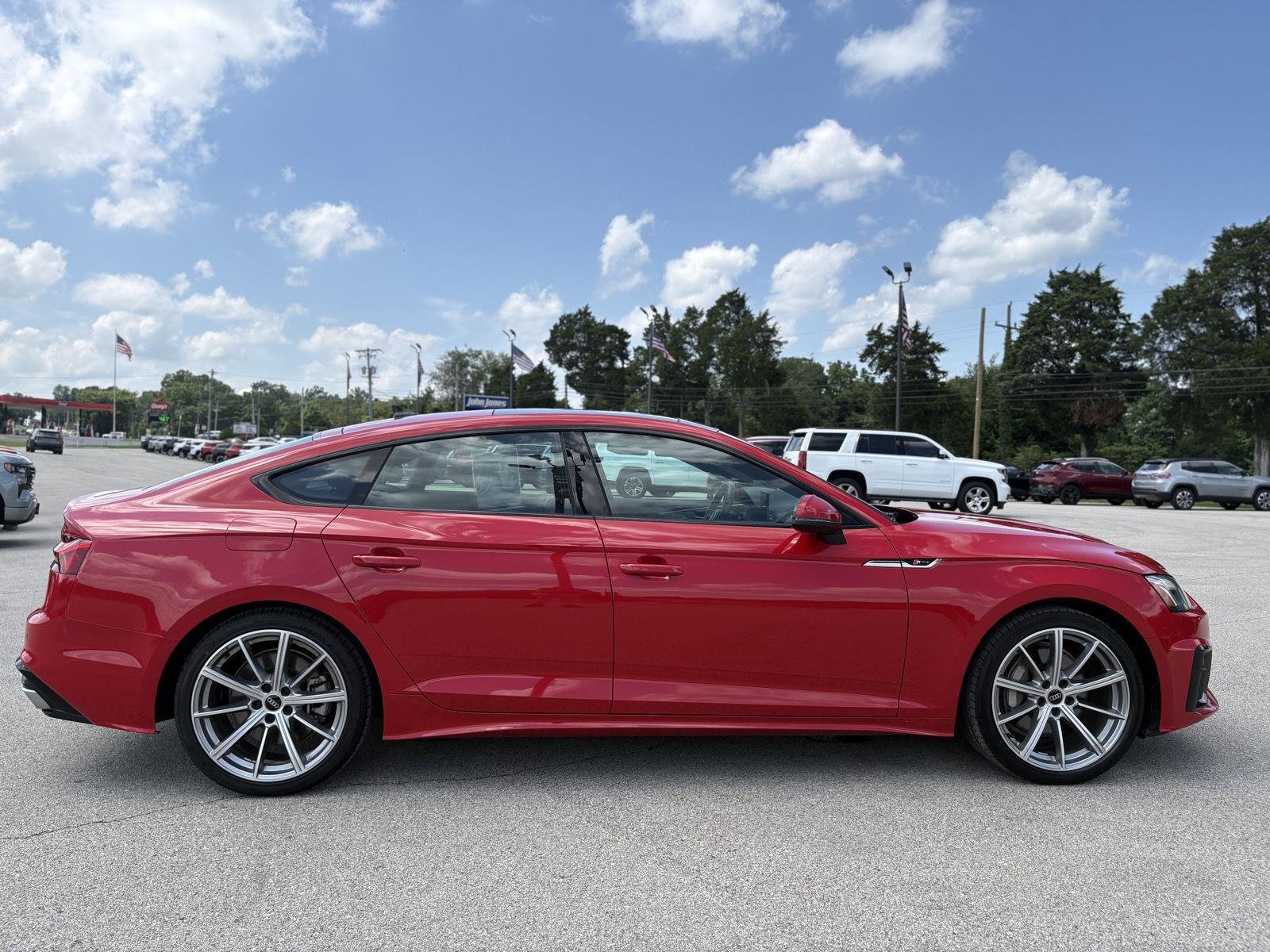 Used 2025 Progressive Red Metallic Audi S line Premium image 21
