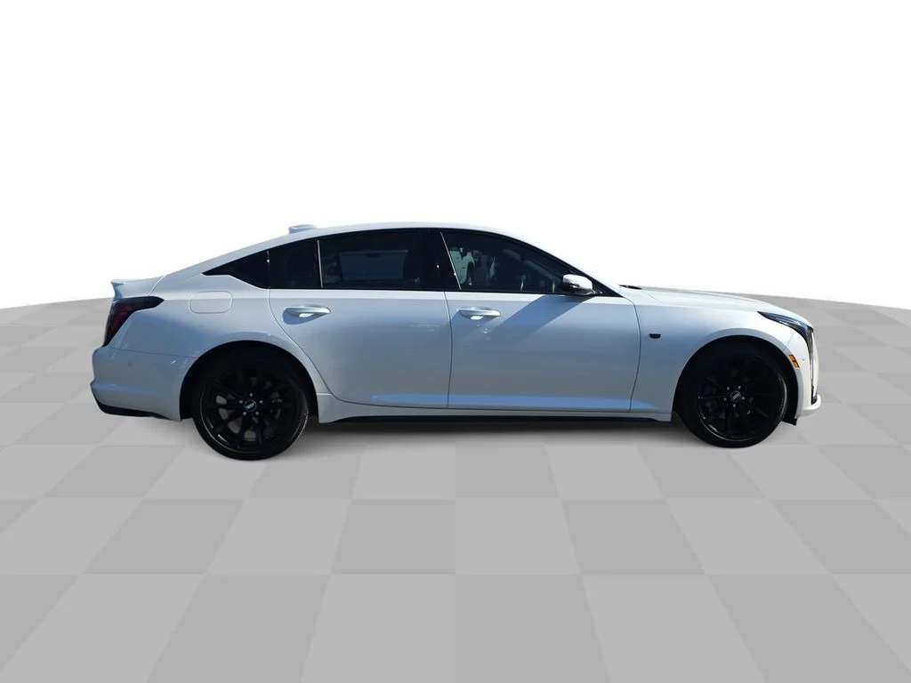 Used 2025 Crystal White Tricoat Cadillac Sport image 9