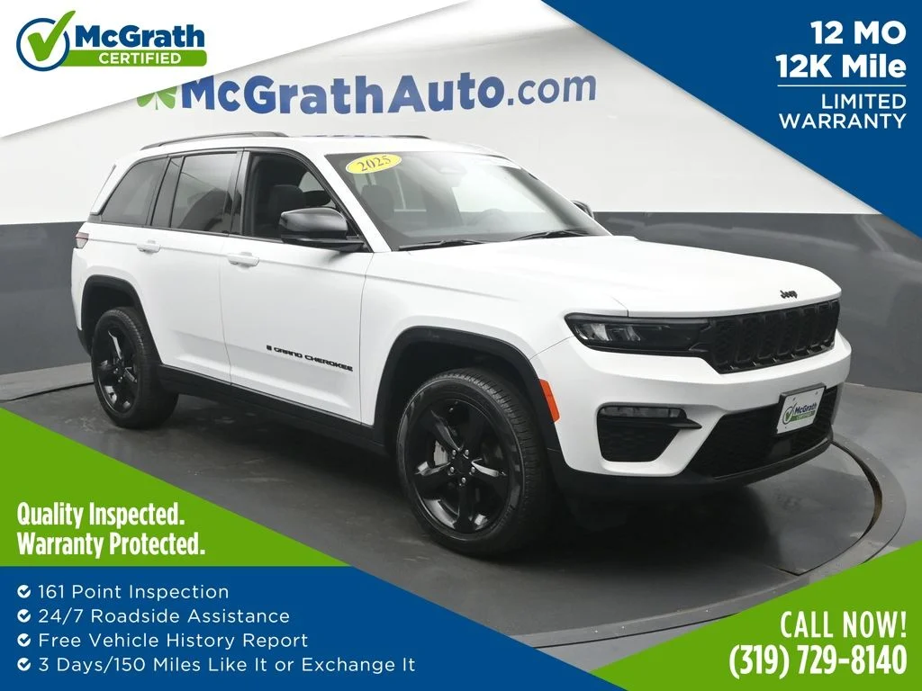 Used 2025 White Jeep Limited image 1