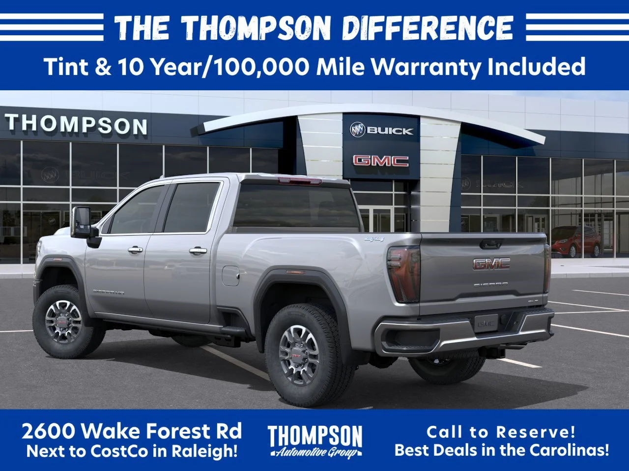 New 2026 Sterling Metallic GMC SLT image 3