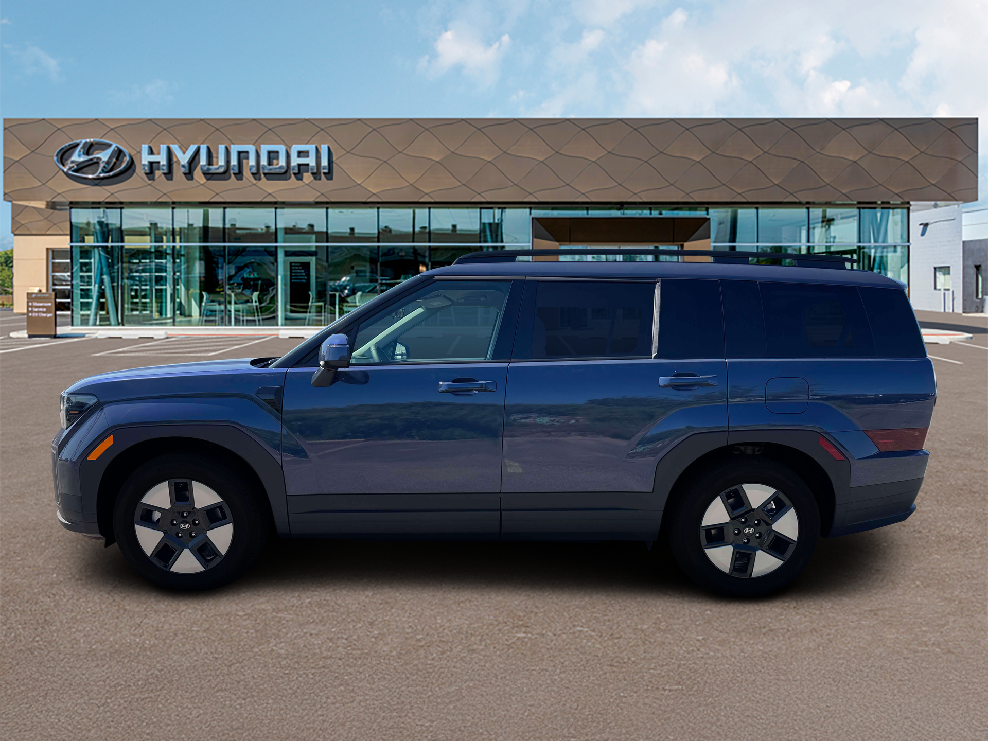 New 2027 Blue Hyundai SEL image 3