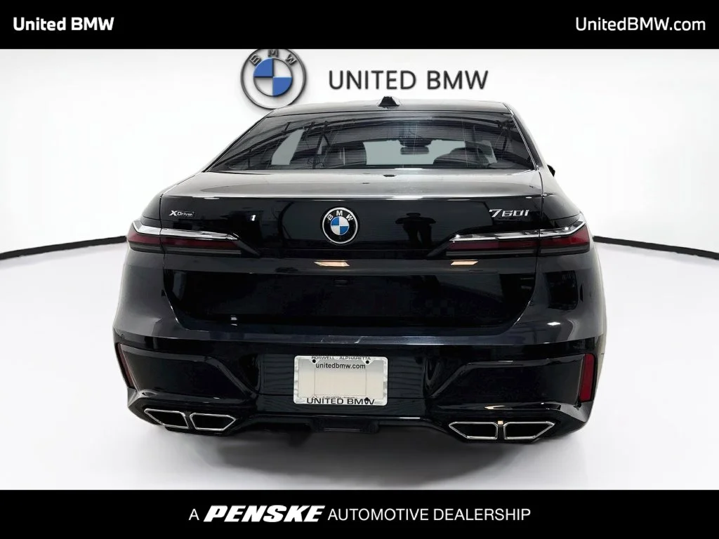Certified Used 2023 Black Sapphire Metallic BMW 760i xDrive image 6