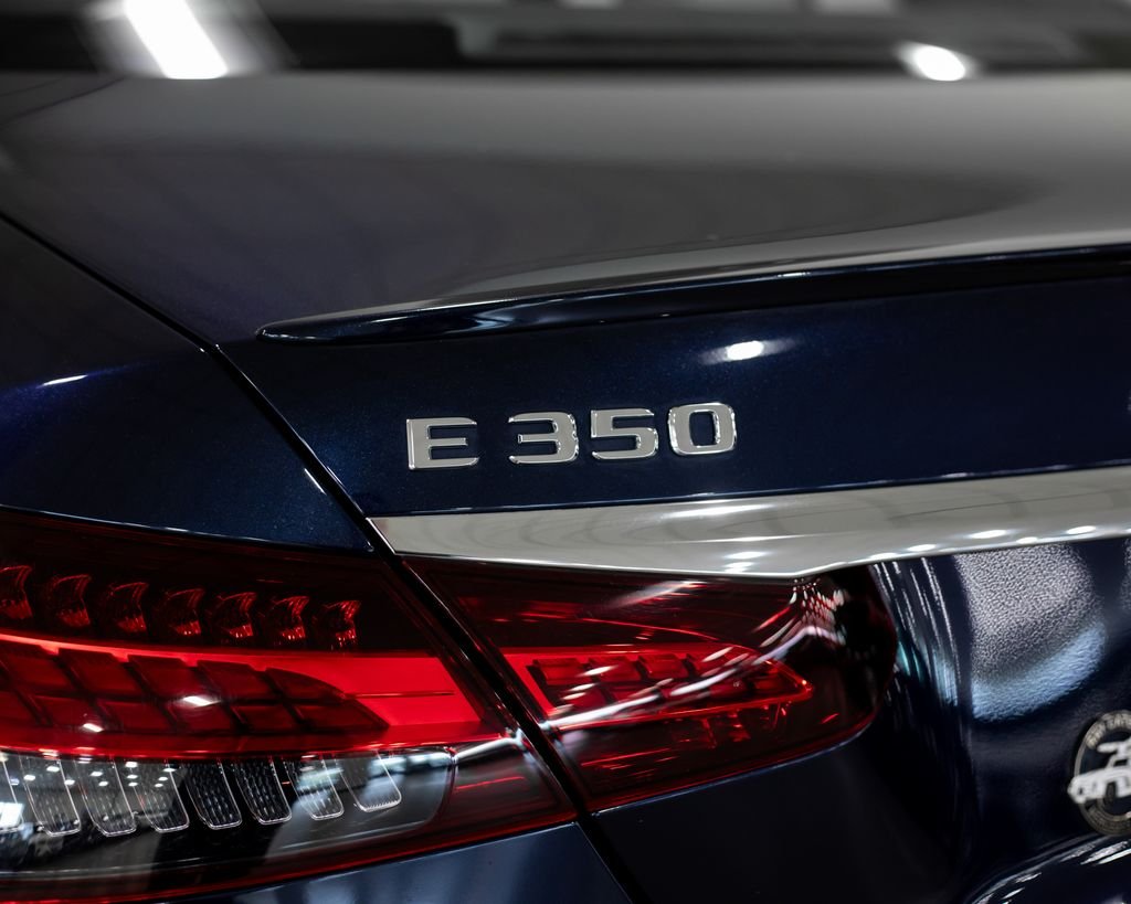 Certified Used 2023 Blue Mercedes-Benz E 350 image 12