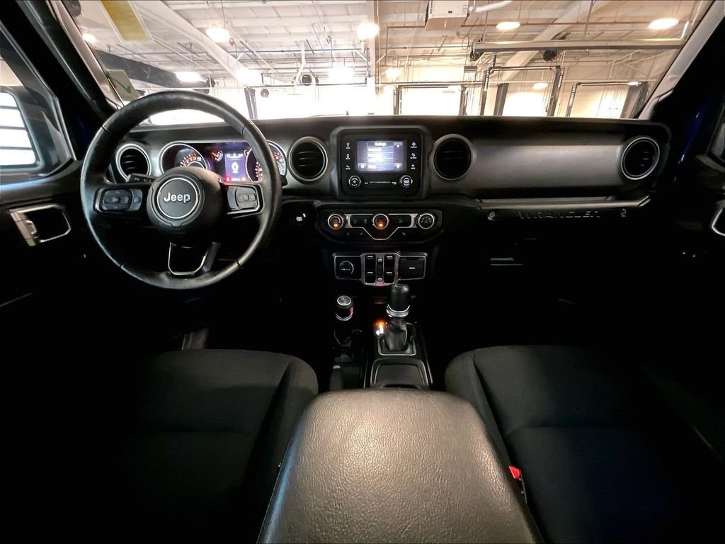 Used 2019 Blue Jeep Unlimited Sport S image 22