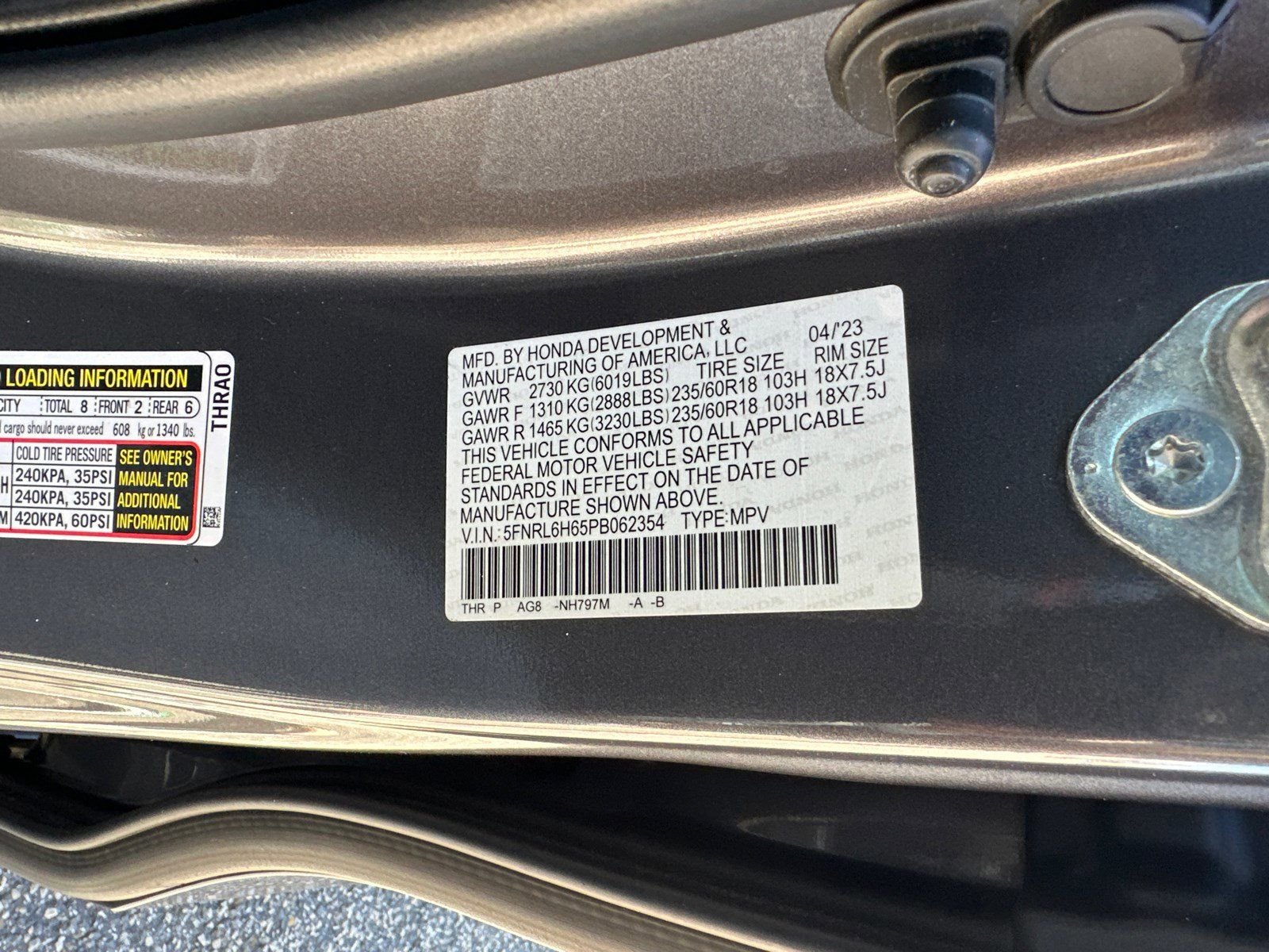 Used 2023 Gray Honda EX-L image 31
