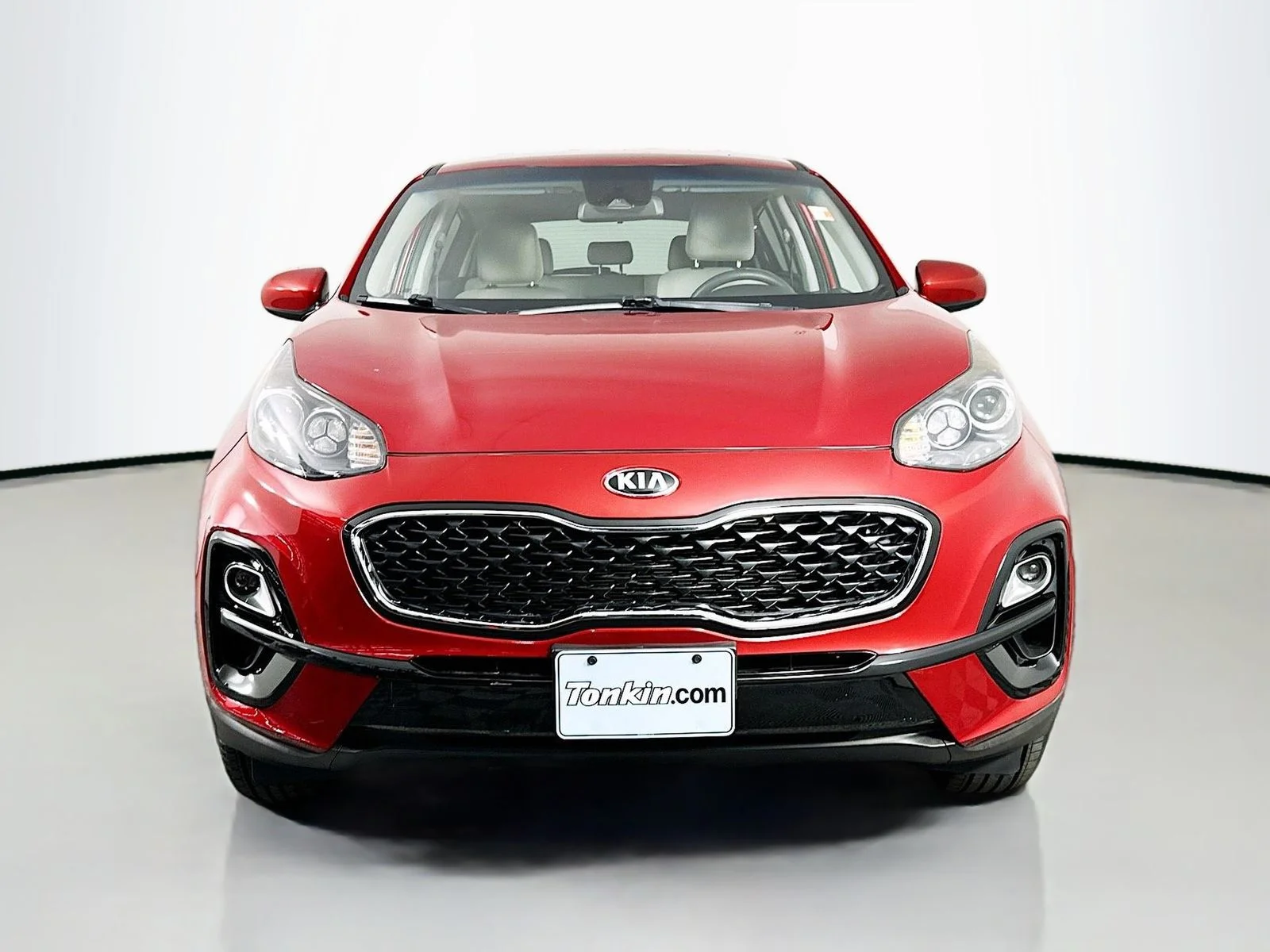 Used 2021 Hyper Red Kia LX image 2