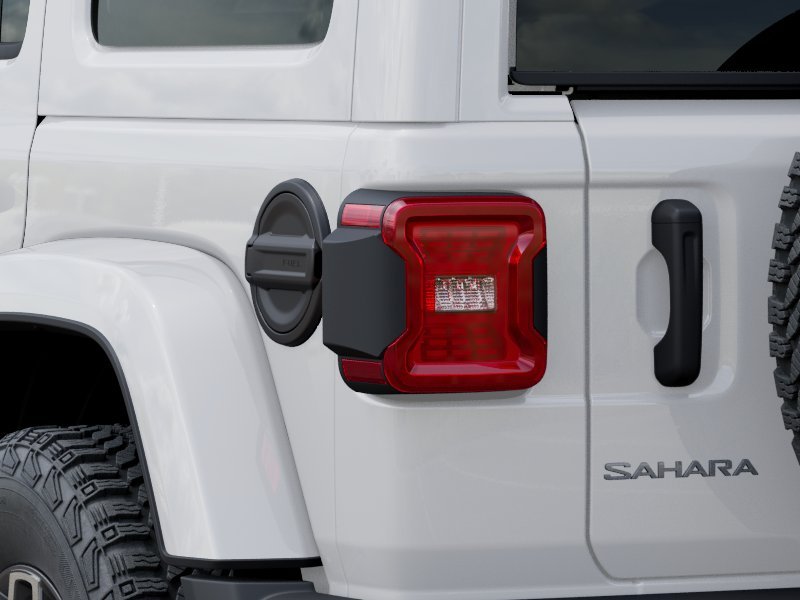 New 2026 Bright White Clear-Coat Exterior Paint Jeep Sahara image 18