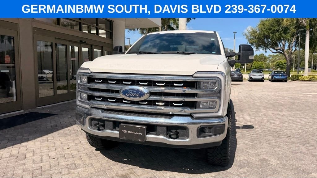 Used 2024 White Metallic Ford Lariat image 6