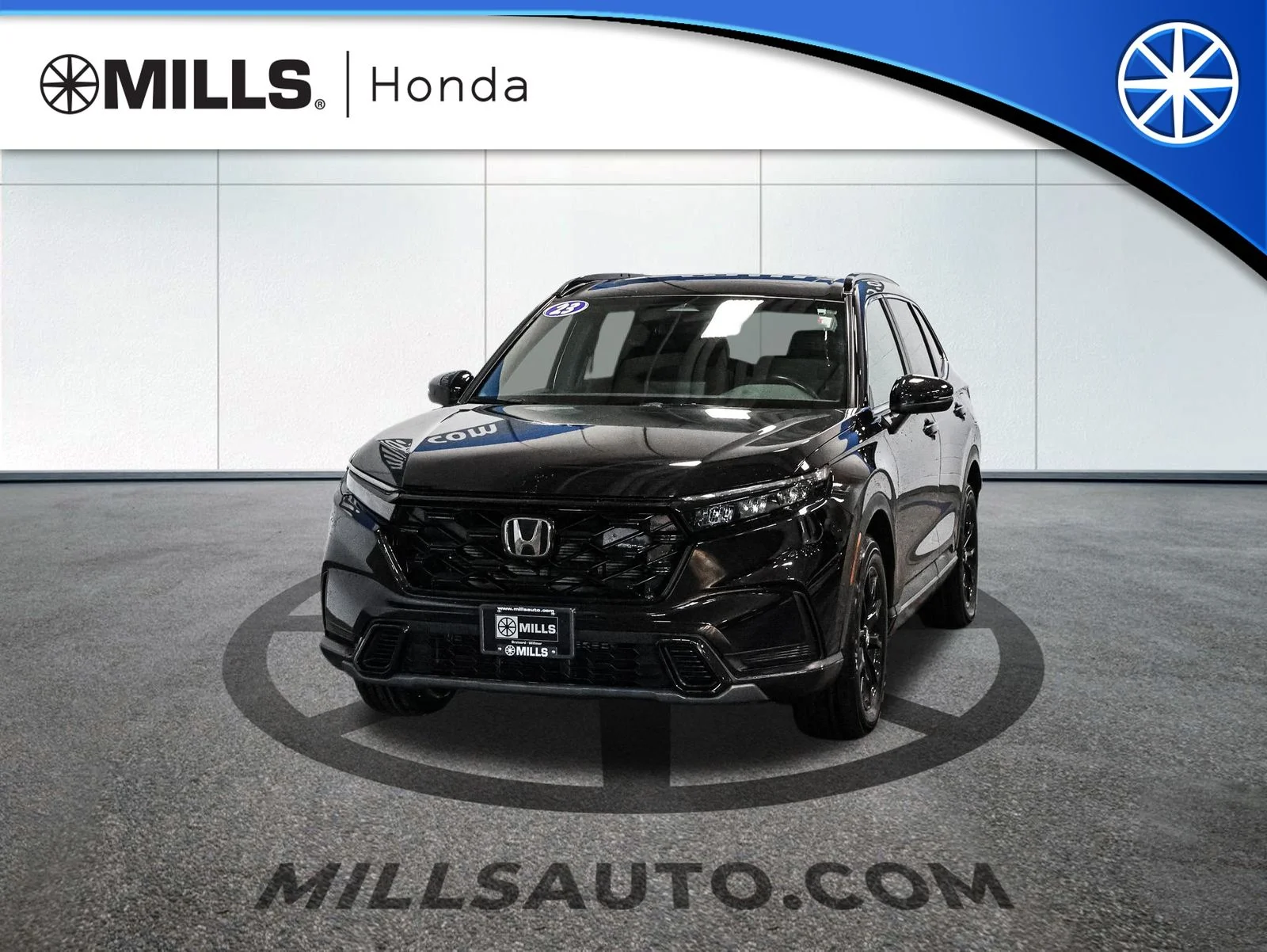 Certified Used 2023 Black Honda Sport image 1