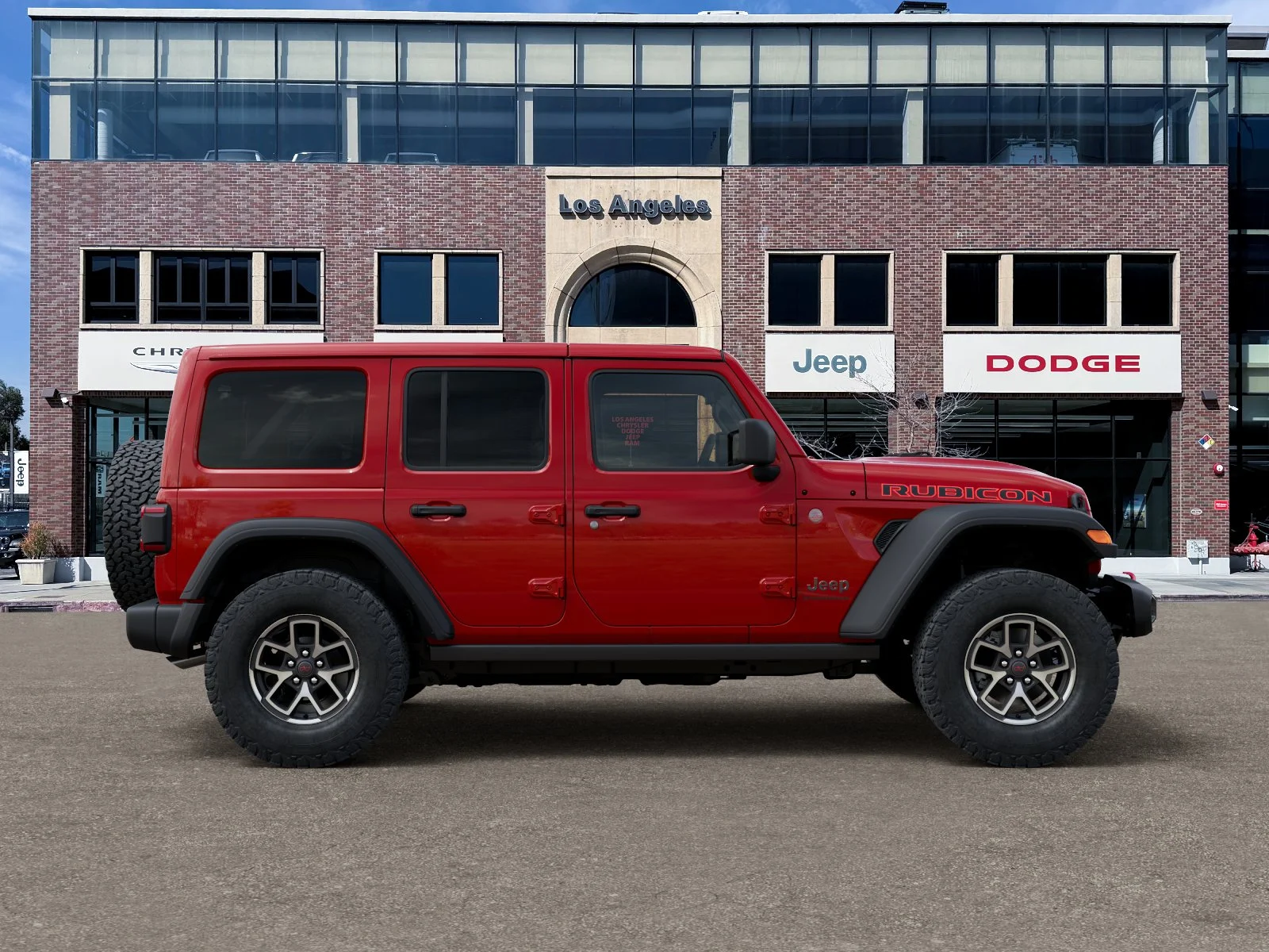 New 2026 Firecracker Red Clear-Coat Exterior Paint Jeep Rubicon image 47