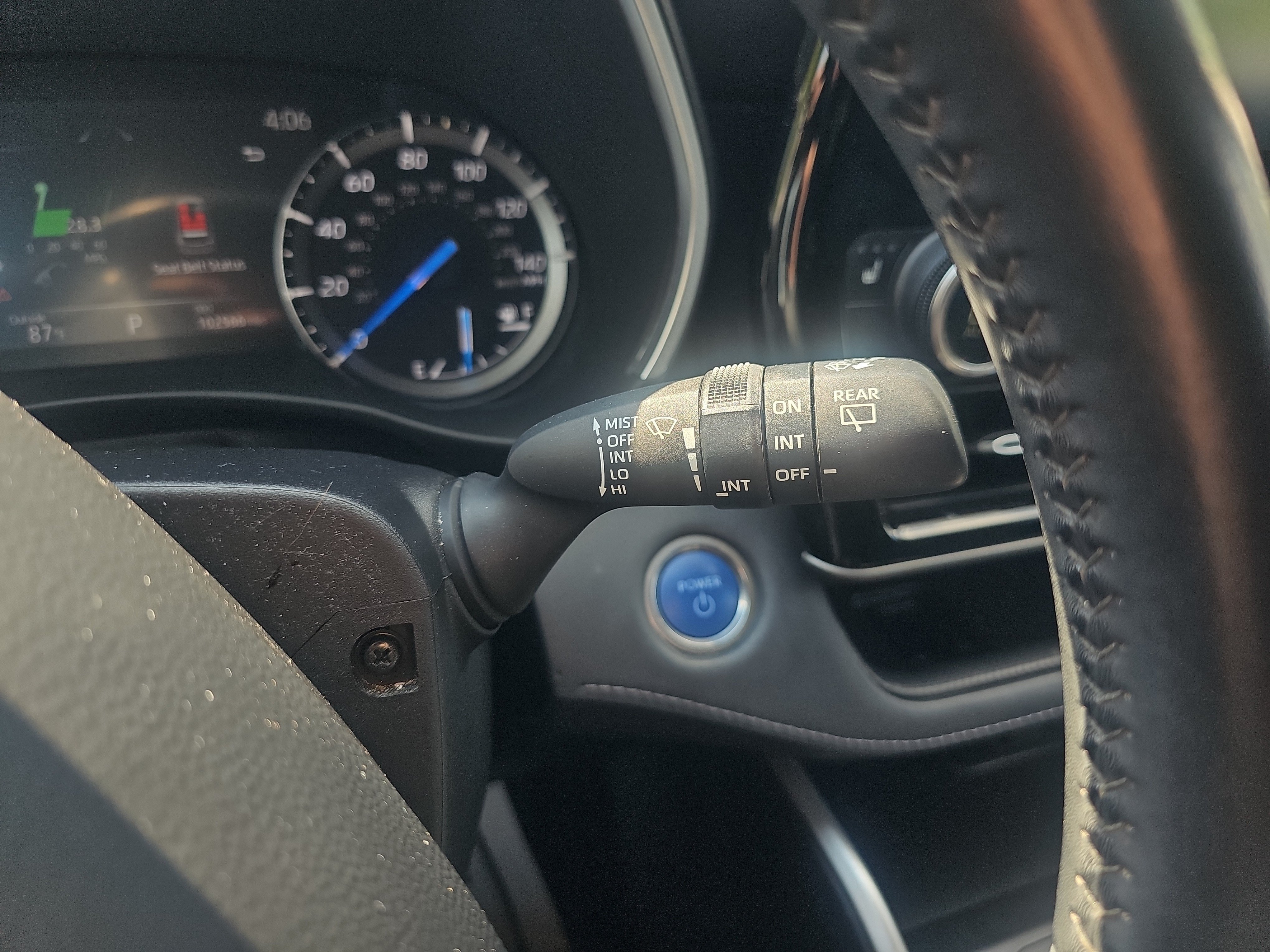 Used 2021 Blizzard Pearl Toyota Hybrid XLE image 19