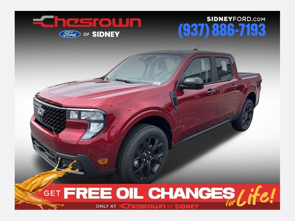 New 2026 Ruby Red Metallic Tinted Clearcoat Ford XLT image 1
