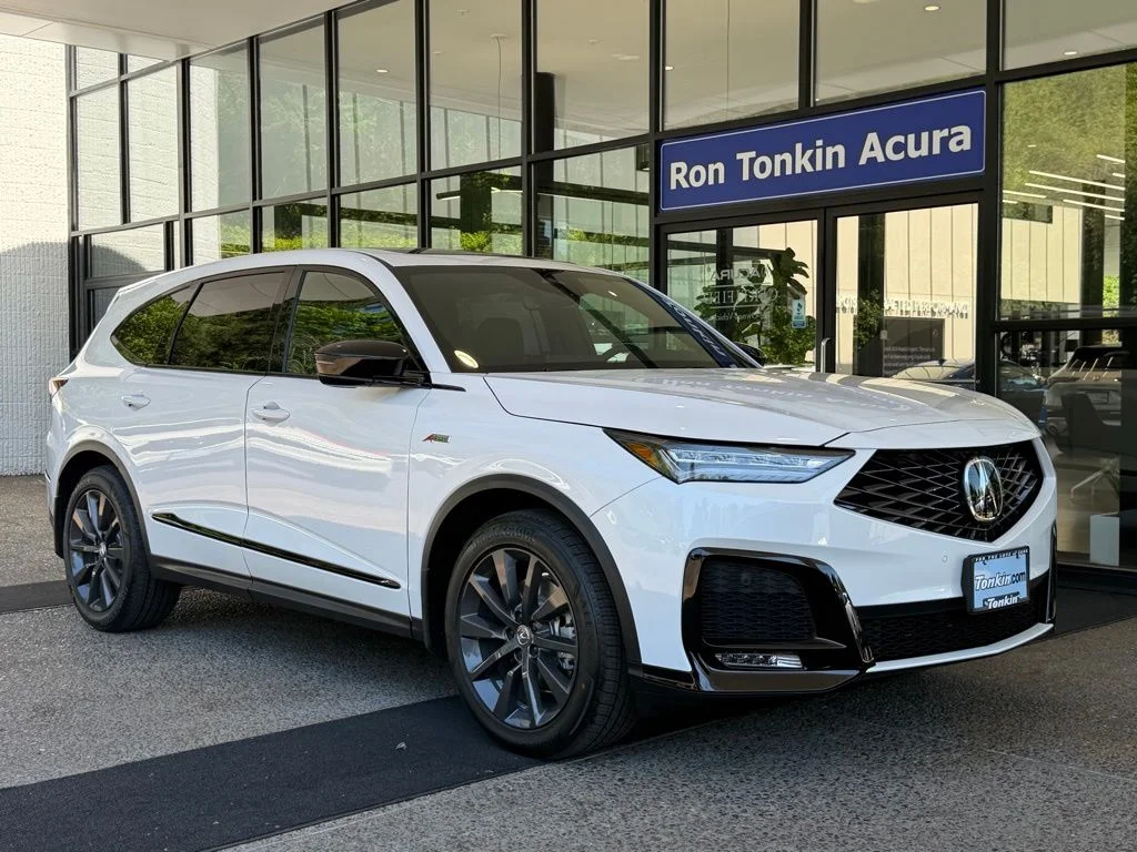 New 2026 Platinum White Pearl Acura A-Spec image 2
