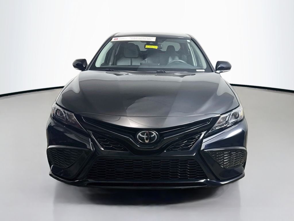 Used 2024 Midnight Black Metallic Toyota SE image 2