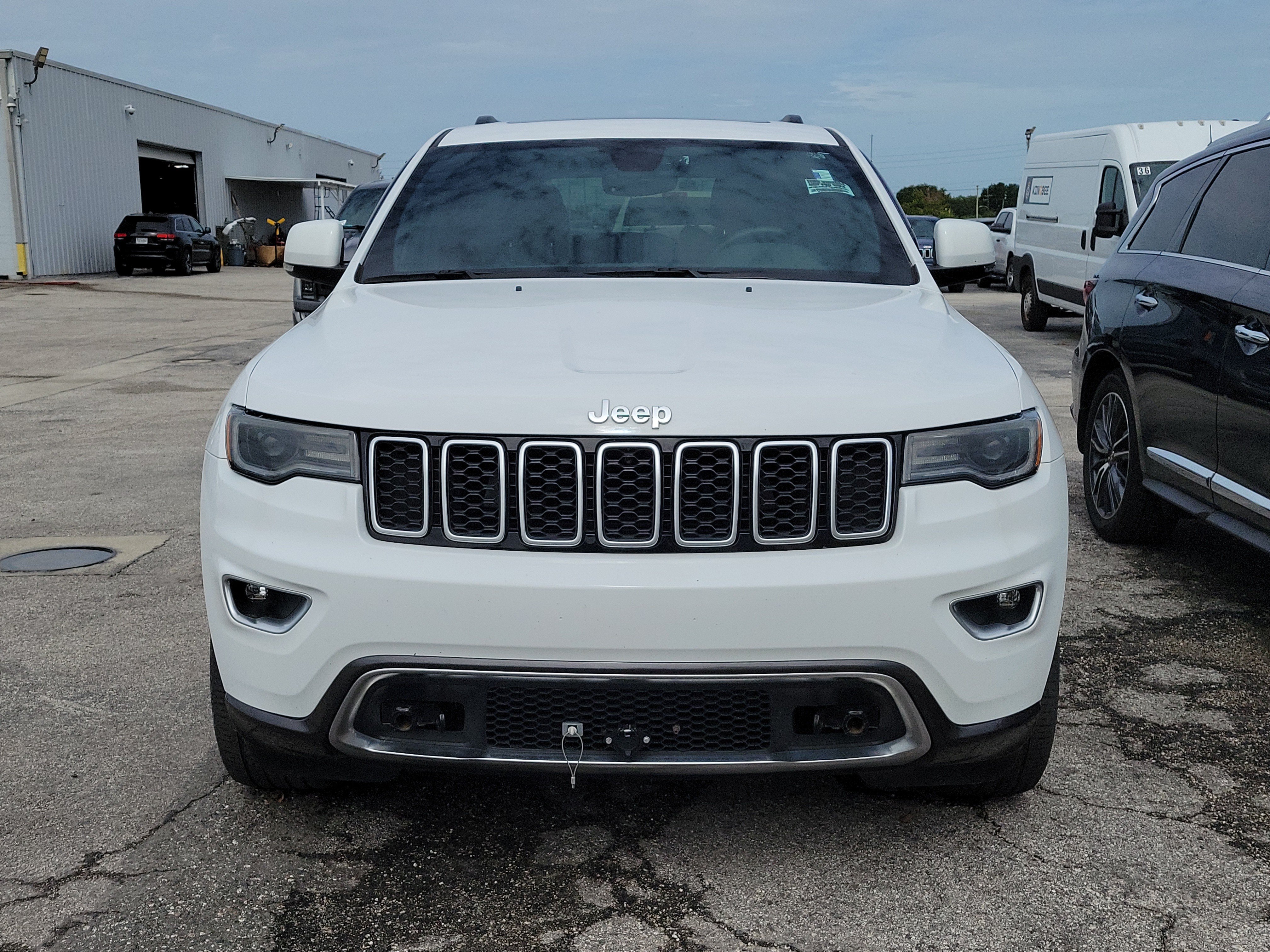 Used 2018 Bright White Clearcoat Jeep Sterling Edition image 1