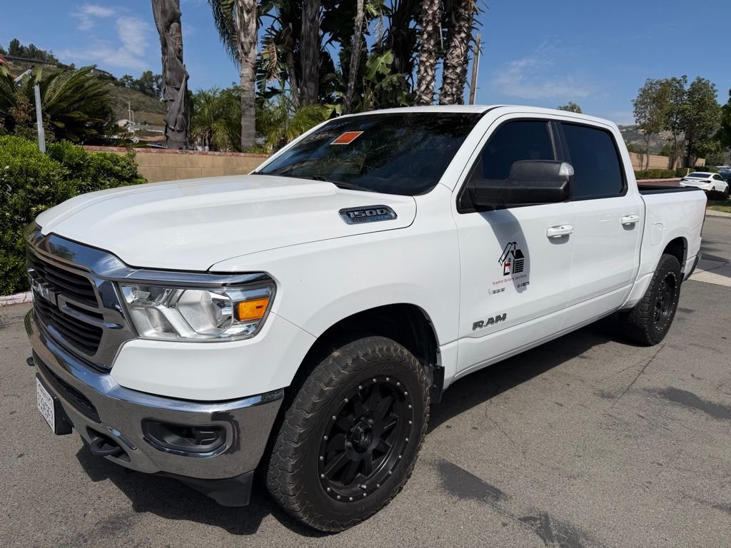 Used 2021 White Ram Big Horn/Lone Star image 2