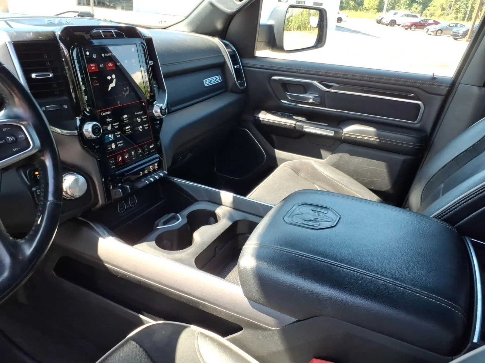 Used 2021 Patriot Blue Pearlcoat Ram Laramie image 22