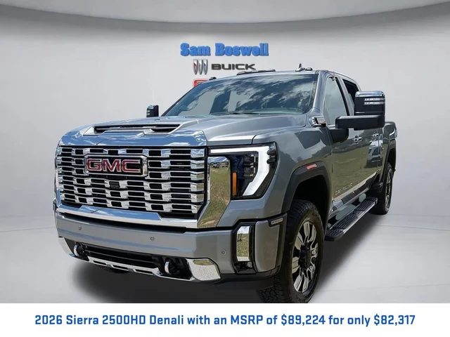 2026 GMC Sierra 2500 HD Denali