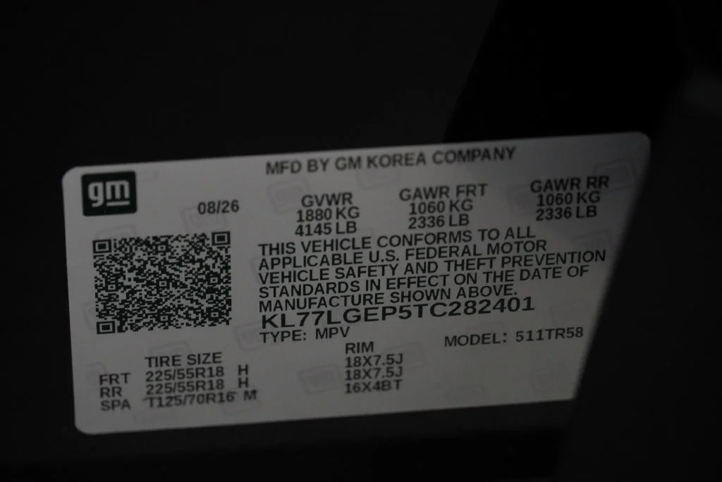 New 2026 Mosaic Black Metallic Chevrolet 1RS image 42