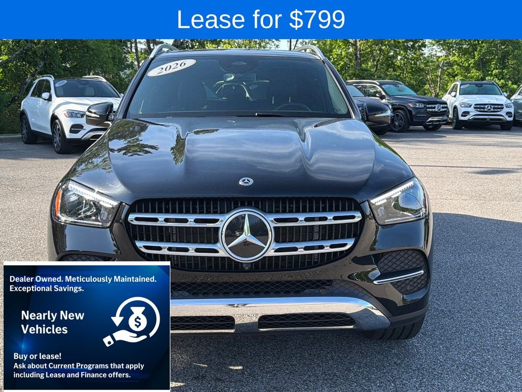 Used 2026 Obsidian Black Metallic Mercedes-Benz GLE 350 image 3