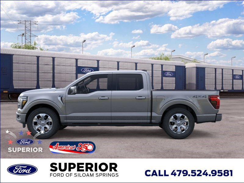 New 2026 Carbonized Gray Metallic Ford Platinum 4WD image 3