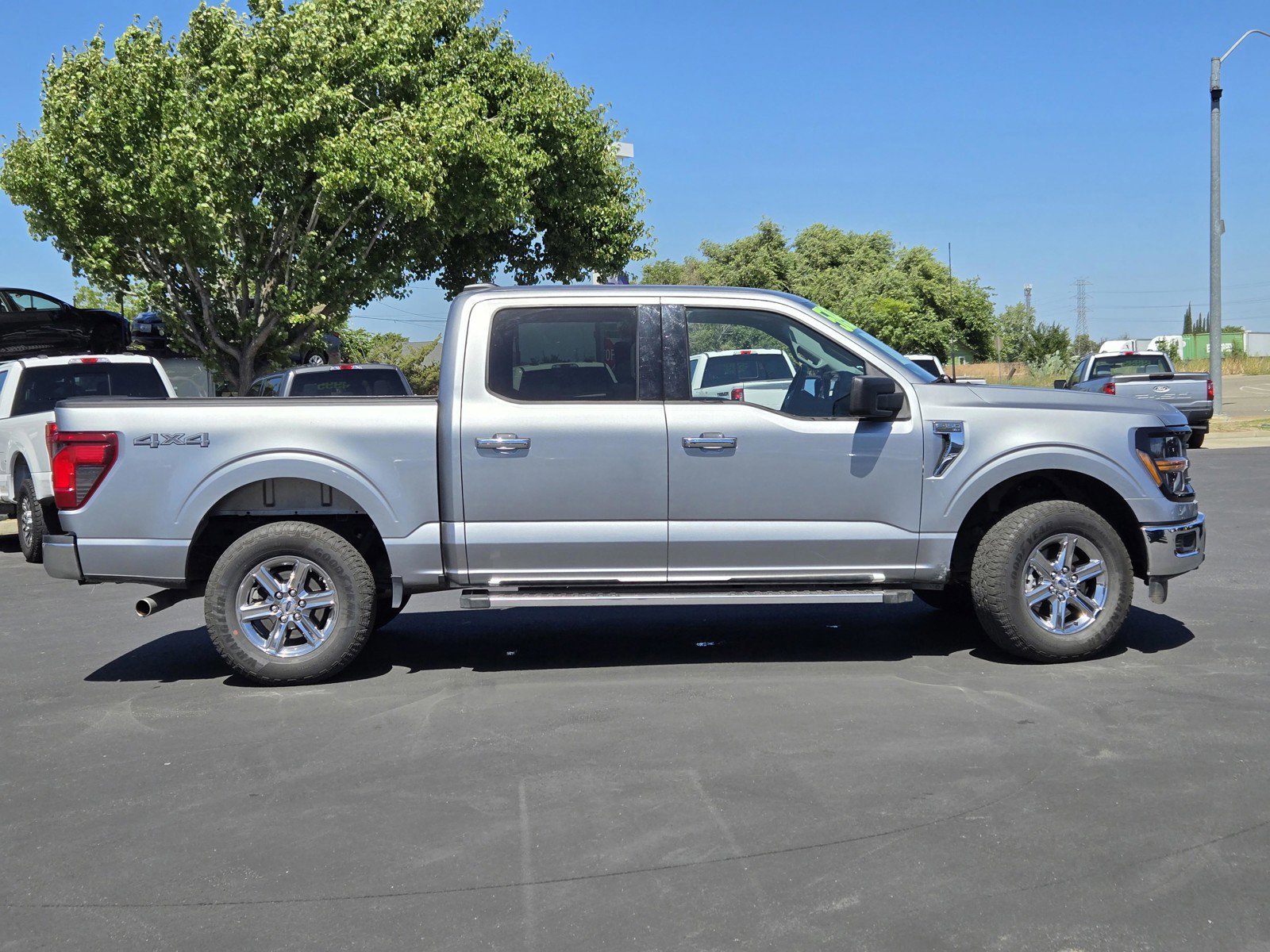 Certified Used 2025 Silver Ford XLT image 3