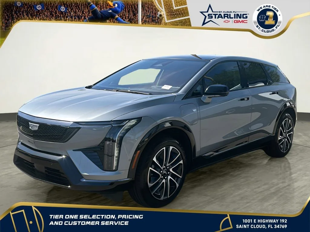 Used 2025 Argent Silver Metallic Cadillac Sport 2 image 1