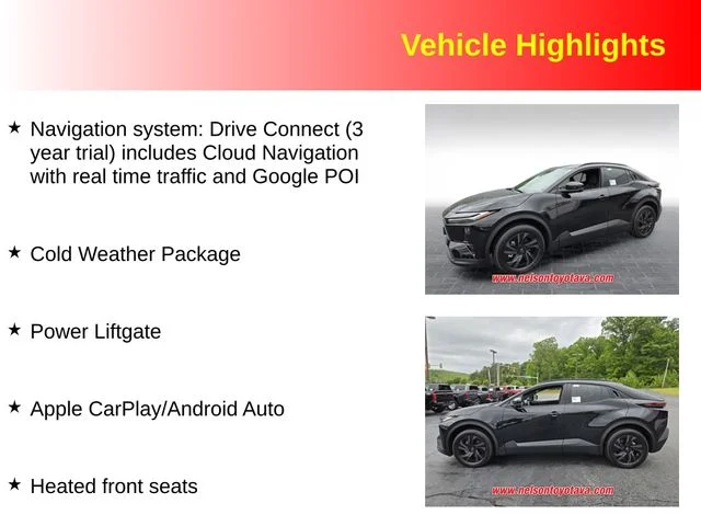 New 2026 Midnight Black Metallic Toyota SE image 3