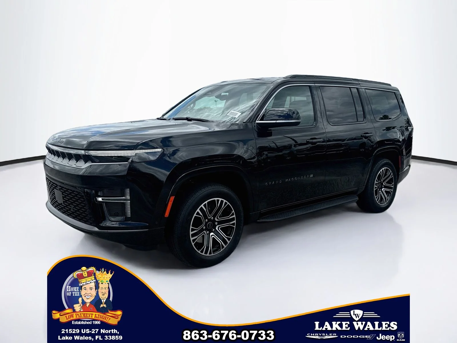 New 2026 High Gloss Black Exterior Paint Jeep Grand Wagoneer image 2
