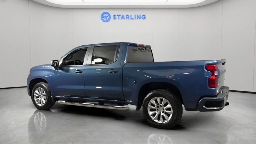 Used 2024 Lakeshore Blue Metallic Chevrolet Custom image 4