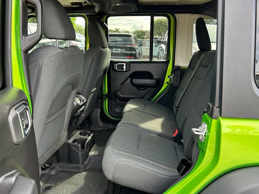 Certified Used 2025 Green Jeep Sport S image 14
