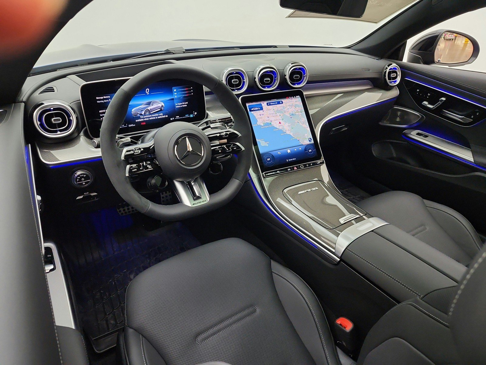 New 2026 MANUFAKTUR Starling Blue Magno Mercedes-Benz AMG® CLE 53 4MATIC+ Coupe image 10