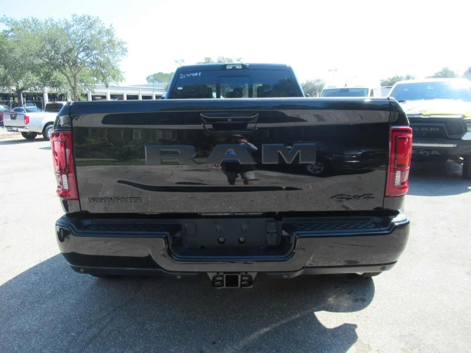 New 2027 Diamond Black Crystal Pearlcoat RAM Laramie image 6