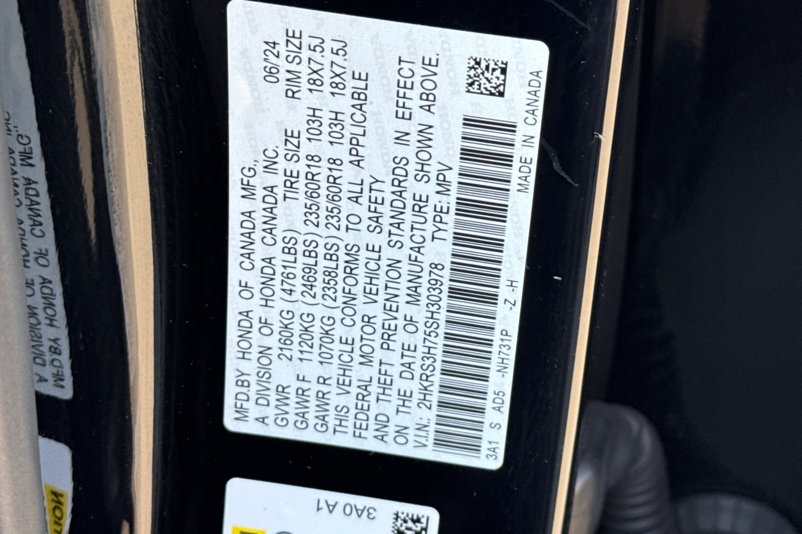 Used 2025 Black Honda EX-L image 37