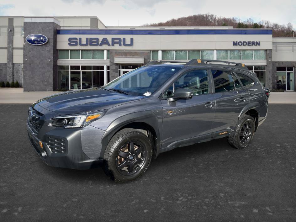 Used 2025 Magnetite Gray Metallic Subaru Wilderness image 1