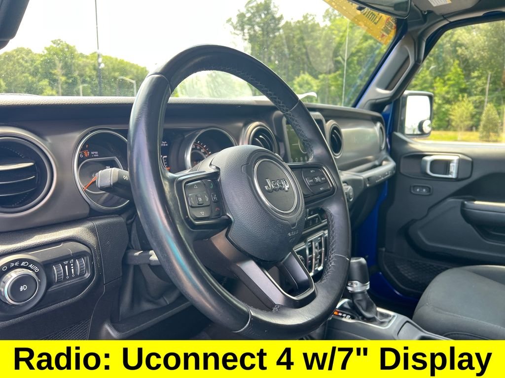 Used 2019 Ocean Blue Metallic Jeep Unlimited Sport S image 17