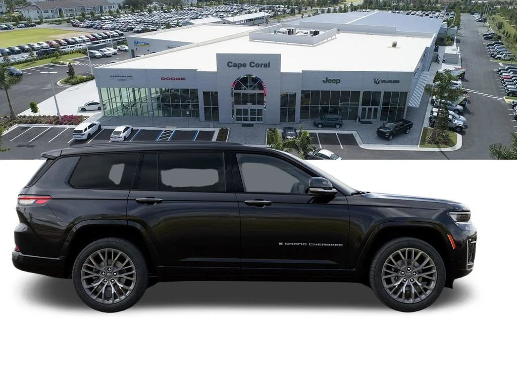 New 2026 Diamond Black Crystal Pearl-Coat Exterior Paint Jeep Summit image 22