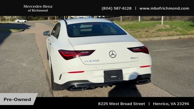 Certified Used 2026 White Mercedes-Benz CLA 250 image 9