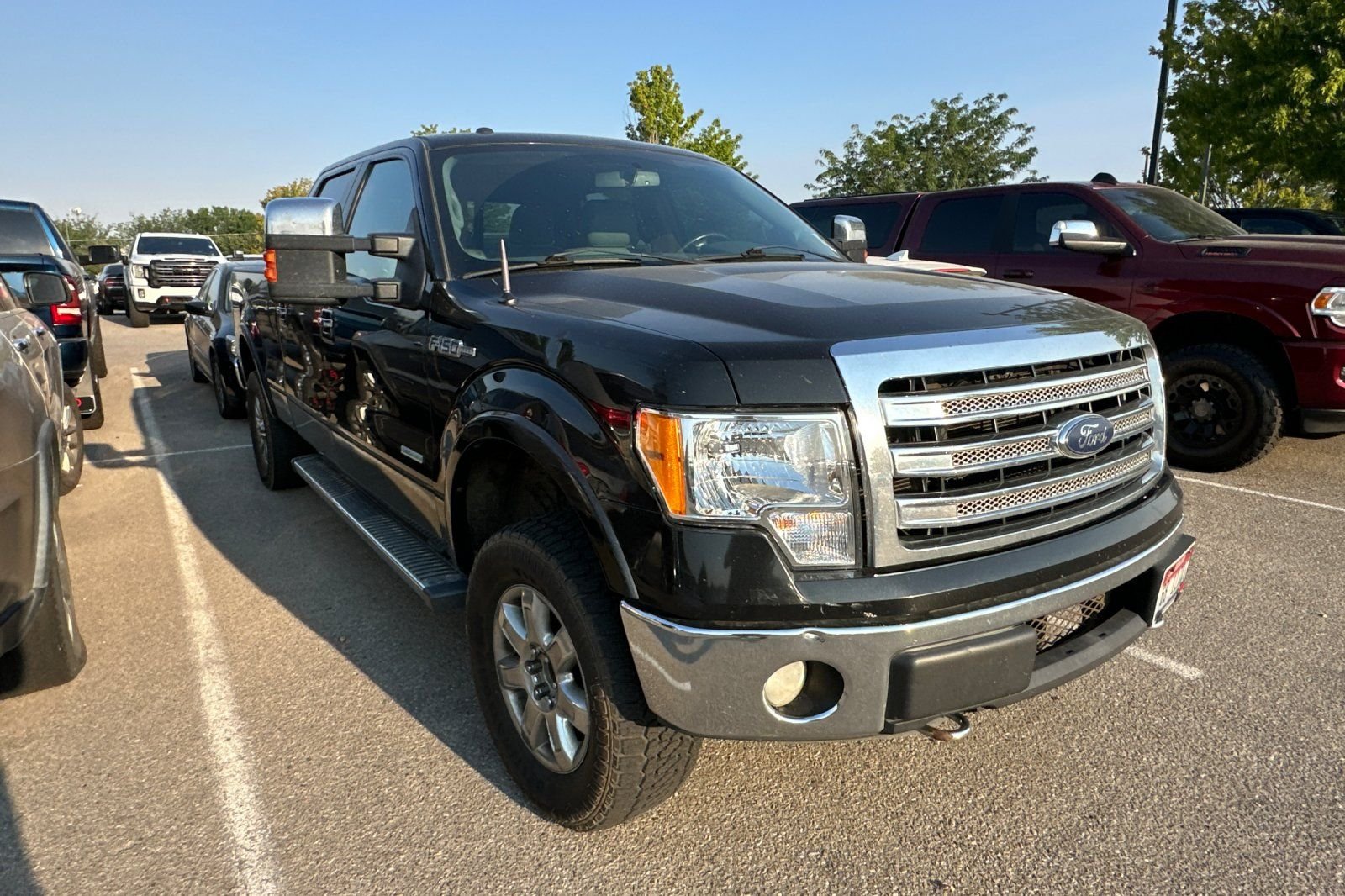 Used 2013 Black Ford Lariat image 2